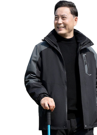 Men's Assault Jacket Fleece-lined Detachable Three-in-one Coat