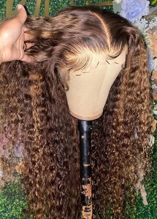 Mid-length Long Curly Hair Afro Headgear