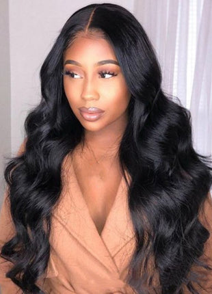 Big Wave Curly African Black Synthetic Wigs