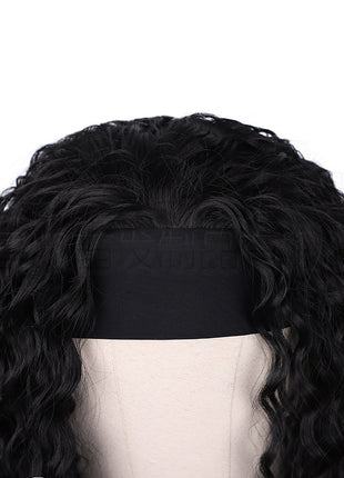 Women's Chemical Fiber Wig Bandage Headgear