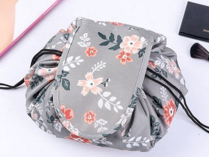 Animal Printing Large Capacity Drawstring Lazy Cosmetic Storage Bag