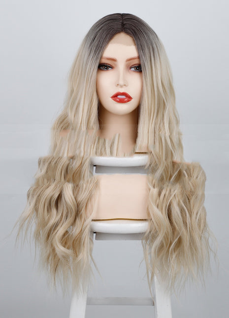 Fluffy Water Ripple Wig Headgear