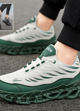 Men's Lace-up Sneakers Thick-soled Daddy Vulcanized Shoes Outdoor Running Sports Casual Shoes