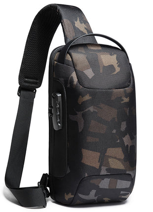 Men's Business Messenger Waterproof Shoulder Bag