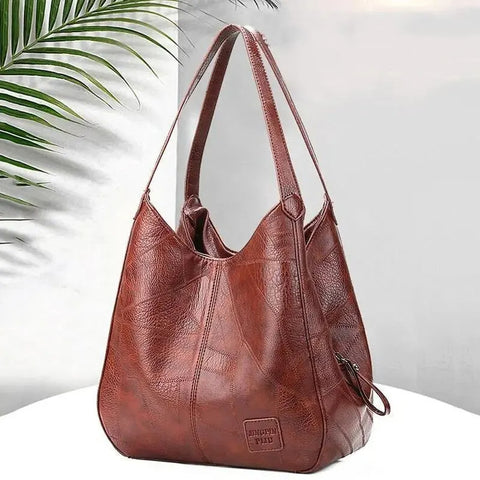 Sac à main vintage en cuir pour femme, grande capacité, motif marbre, sac à bandoulière pour femme, sac à main pour déplacements quotidiens, shopping