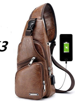 Waterproof casual one-shoulder messenger bag