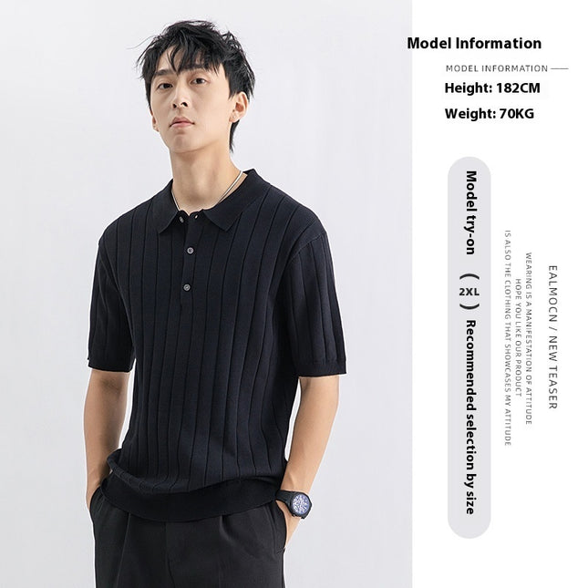 Summer Casual Sweater Men's Breathable