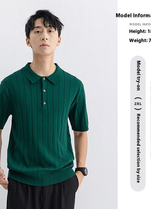 Summer Casual Sweater Men's Breathable