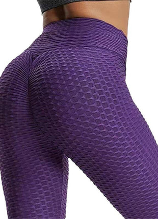 Sweat-wicking High Stretch Slim Fit Hip Raise Yoga Leggings