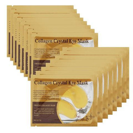 Patchs de collagène en cristal d'or de beauté pour les yeux Masque anti-âge pour les yeux contre l'acné Cosmétiques coréens Soins de la peau