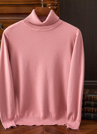 Men's Autumn And Winter Turtleneck Sweater Keep Warm Inner Match