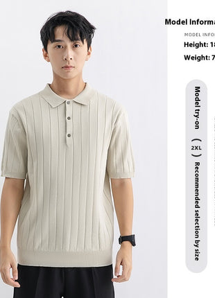 Summer Casual Sweater Men's Breathable