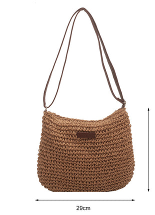 Sac fourre-tout en paille Niche Design Vacation