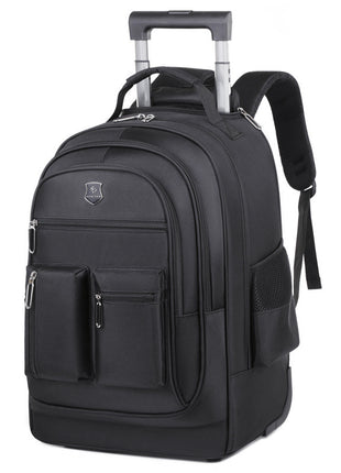 Trolley Backpack Ultra-light Trolley Bag Large Capacity Single-directional Wheel