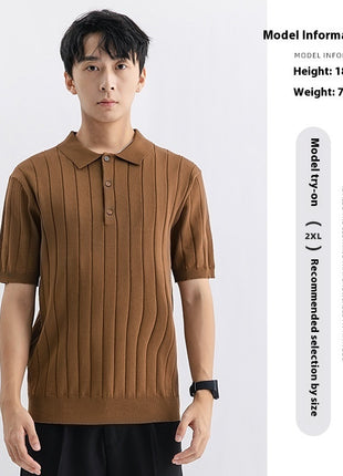 Summer Casual Sweater Men's Breathable