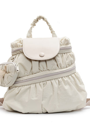 Shoulder Fashion Pleated Handbag