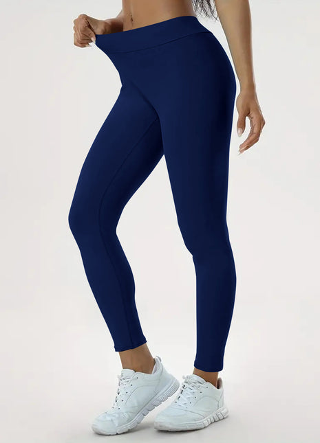 Damen Yogahose mit hoher Taille und hoher Elastizität, enge Fitnesshose