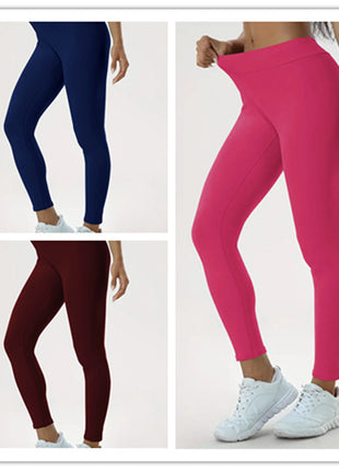 Women's Yoga Pants High Waist Lift High Elastic Tight Fitness Trousers