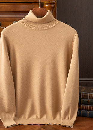 Men's Autumn And Winter Turtleneck Sweater Keep Warm Inner Match