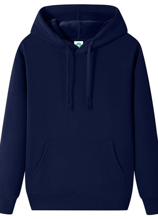 Fleece-lined Thick Student Hoodie Warm Top Casual