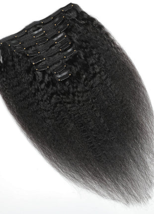 Real hair wig clip