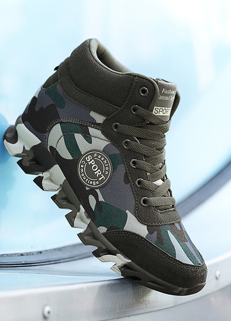 Women's Casual Camouflage Increased Sneakers