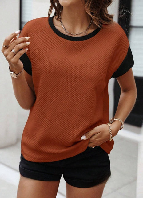 Casual European And American Fashion Women's Wear Top