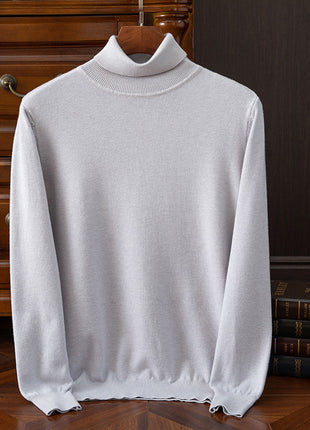 Men's Autumn And Winter Turtleneck Sweater Keep Warm Inner Match