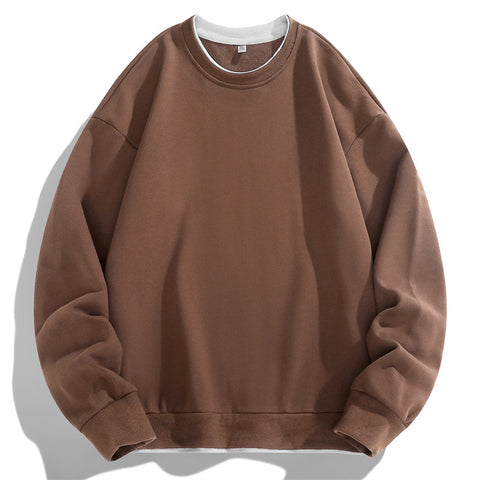 Men's Simple Casual Loose Round Neck Sweater