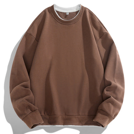 Round Neck Simple Casual Fashion Brand Loose Sweater