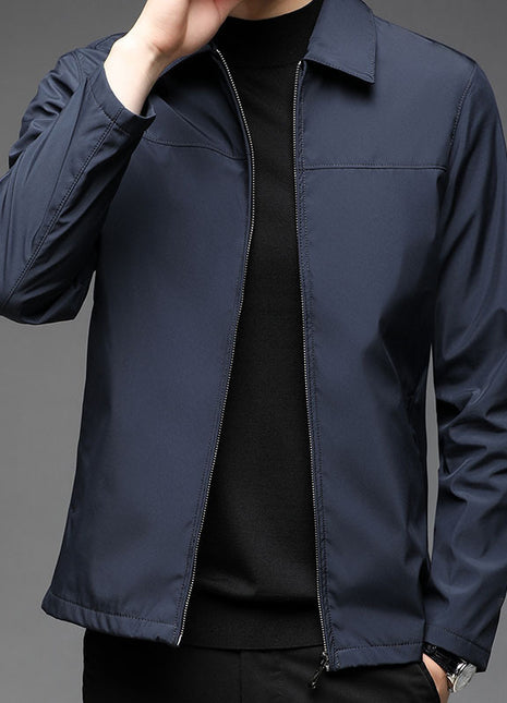 Lapel Jacket Fall Winter Coat Men's Clothing