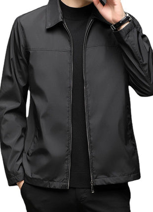 Lapel Jacket Fall Winter Coat Men's Clothing