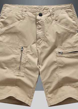 Casual Loose Straight Cargo Shorts Men