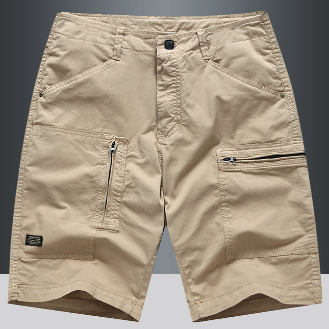 Casual Loose Straight Cargo Shorts Men