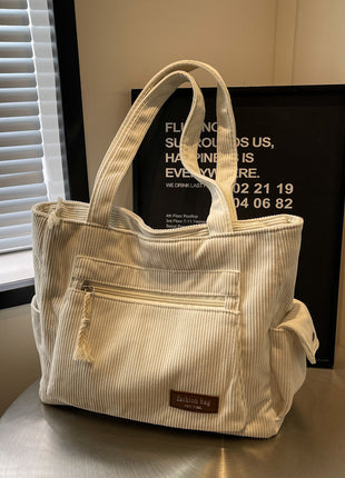 Large Capacity Woven Handbag Big Bag Women's New Canvas