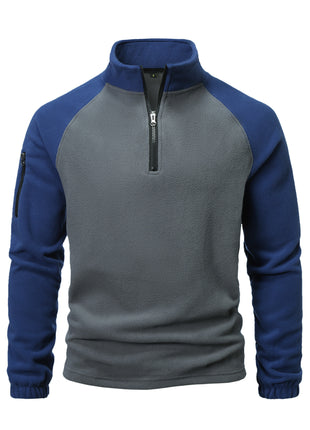 Men's Polar Fleece Multicolor Hoodie