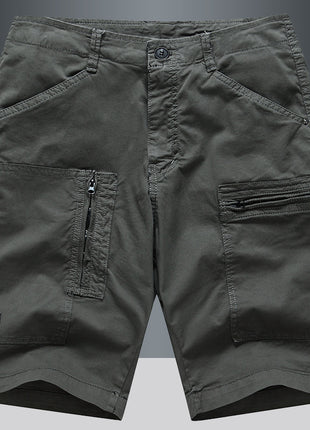 Casual Loose Straight Cargo Shorts Men