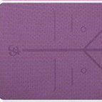 Tapis de yoga violet