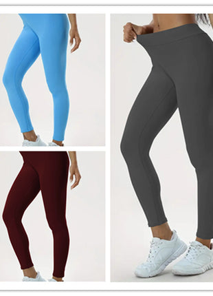 Women's Yoga Pants High Waist Lift High Elastic Tight Fitness Trousers