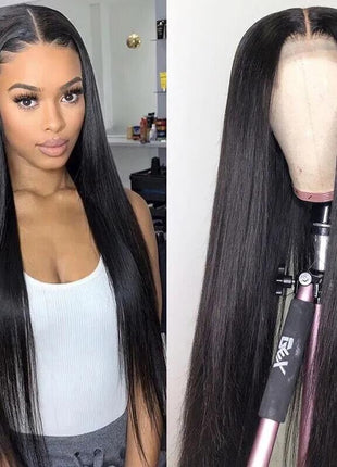 Ladies Mid-length Straight Hair