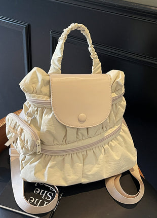 Shoulder Fashion Pleated Handbag