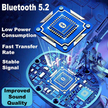 Écouteurs de sport étanches sans fil TWS 5.0 Bluetooth