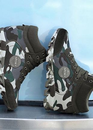 Women's Casual Camouflage Increased Sneakers