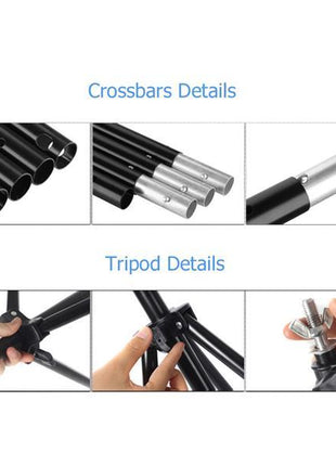 2X3 Meter Background Frame Set, 3 Background Clips, This Product Poses A Risk Of Infringement On The Amazon Platform