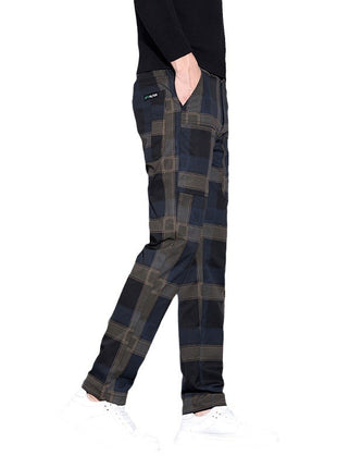 Men's Plaid Casual Pants All-matching